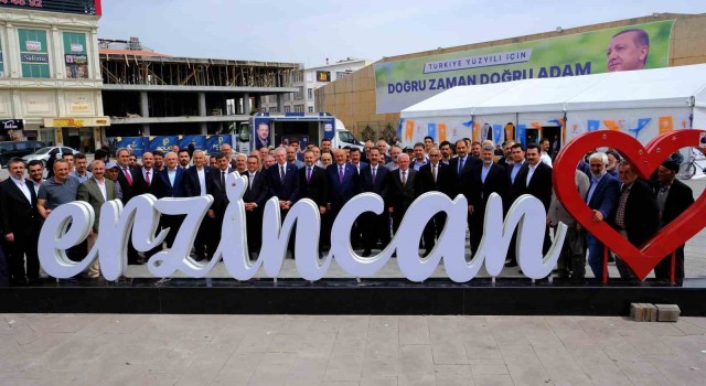 Erzincanda Cumhur ittifakı 2. tur için bir araya geldi
