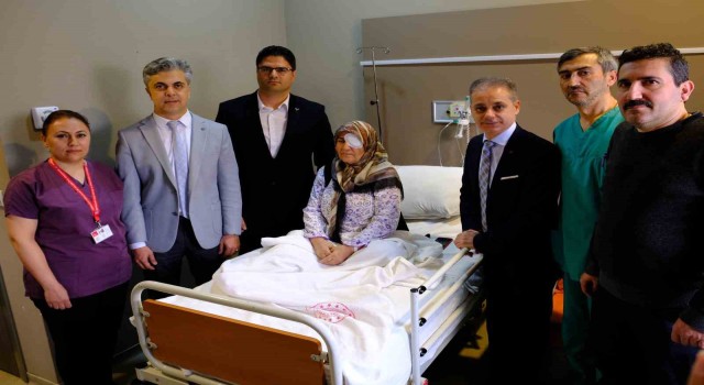 Erzincanda ilk kornea nakli yapıldı