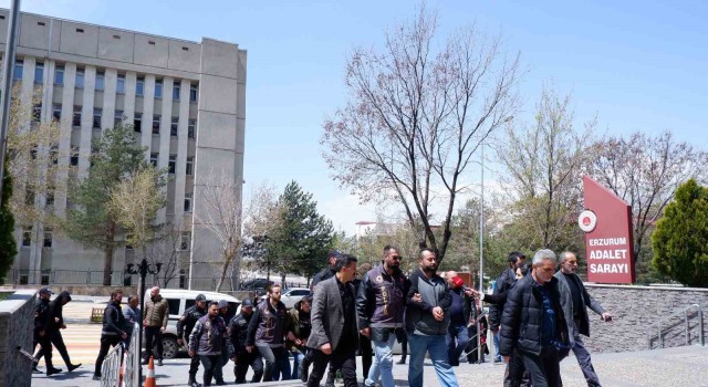 Erzurumda dolandırıcı çetesi çökertildi, 22 şahıs gözaltına alındı