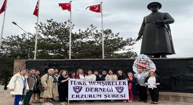 Erzurumda Hemşireler Haftası Kutlaması yapıldı
