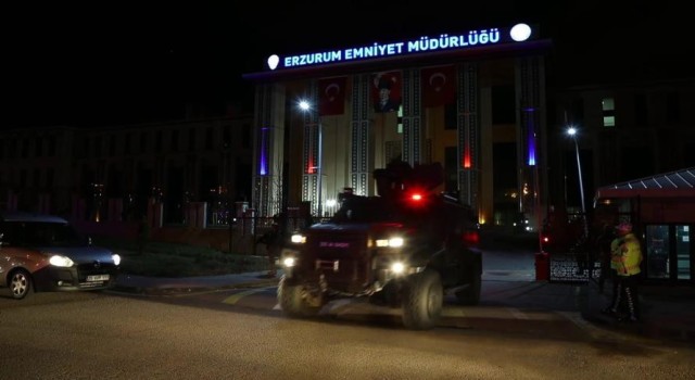 Erzurumda Kökünü Kurutma Operasyonunda 59 şüpheli tutuklandı