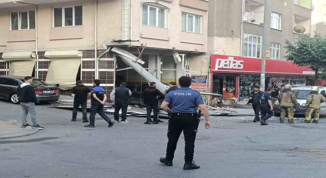 Esenlerde LPG tankı takılan araçta patlama: 5 yaralı