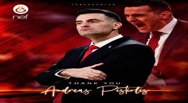 Galatasaray Basketbolda, Andreas Pistiolis ile yollar ayrıldı