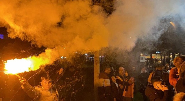 Galatasarayın şampiyonluk zaferi Ispartada coşkuyla kutlandı