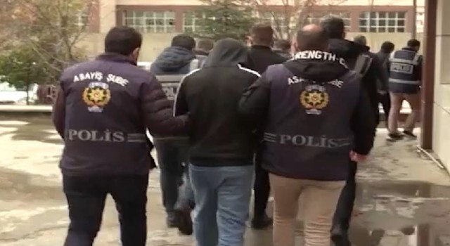 Gaziantepte 69 ateşli silah ele geçirildi, 94 şüpheli tutuklandı