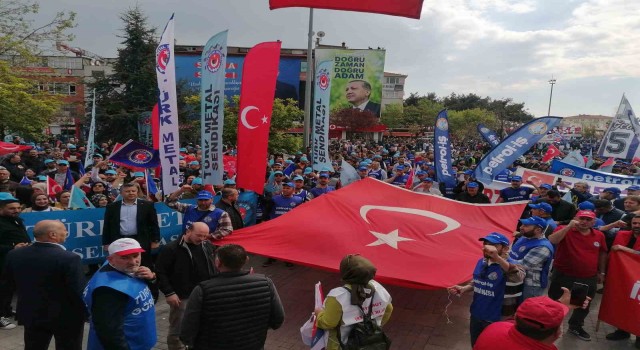 Gebzede 1 Mayıs coşkuyla kutlandı