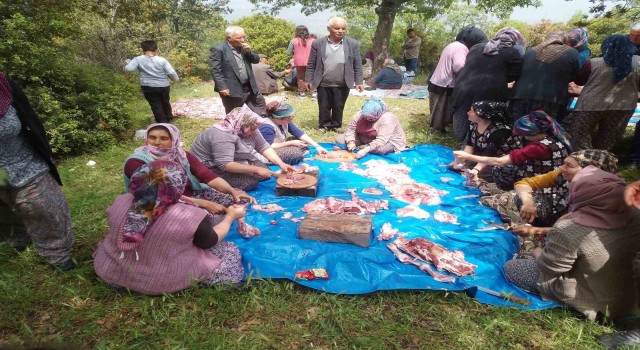 Geleneksel Olcak Dede bereket ve şükür duası yapıldı