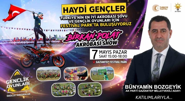 Gençlik Oyunları, Festival Parkta yapılacak
