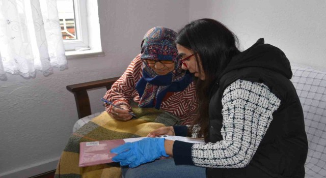 Gezici sandık, seçimi eve götürüyor