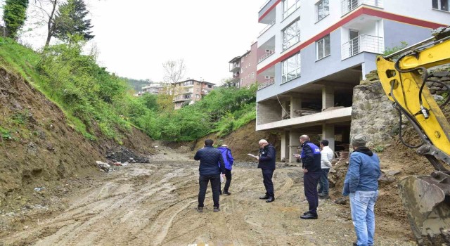 Giresunda dere yatakları denetim altında