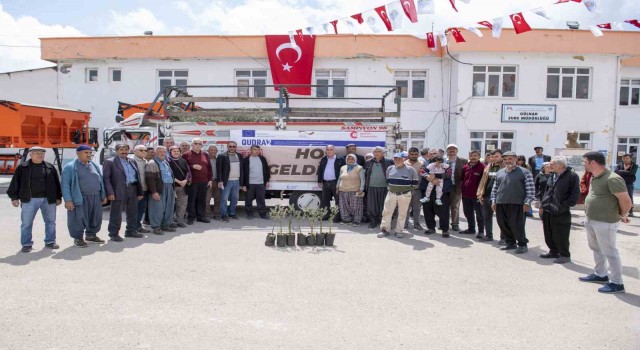 Gülnarda 3 bin zeytin fidanı dağıtıldı