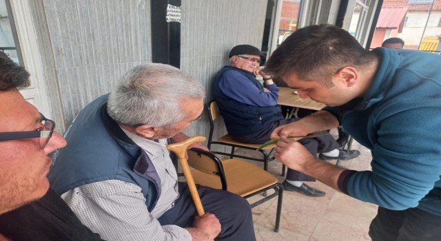 Gülümbede hububat hastalık ve zararlı kontrolü yapıldı