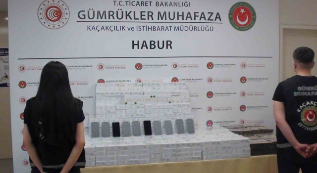 Habur Sınır Kapısında kaçakçılığa göz açtırılmıyor