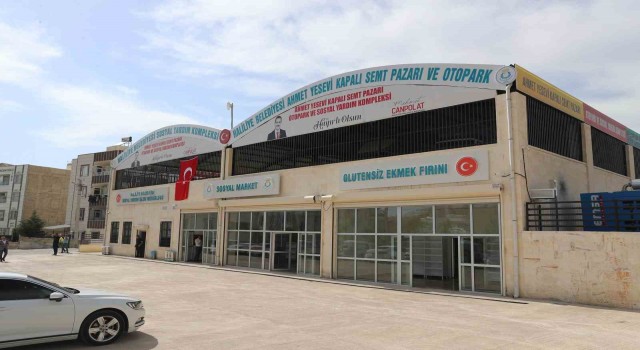 Haliliyede sosyal yardım kompleksi açılıyor