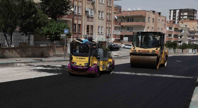 Haliliyede üstyapı çalışmaları sürüyor