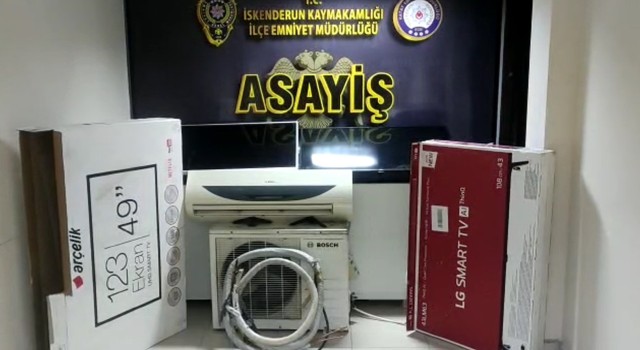 Hatayda hırsızlık şüphelisi 2 şahıs tutuklandı