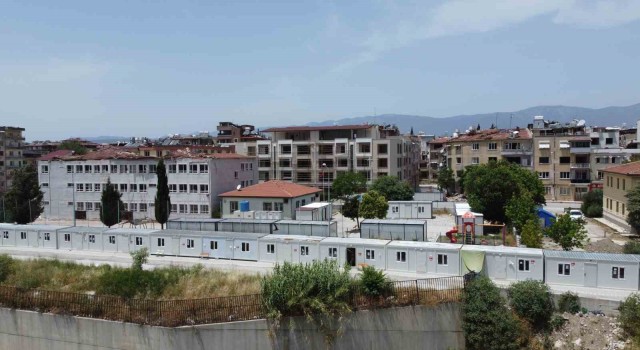 Hatayda seçim konteynerleri Cumhurbaşkanlığı 2. turu için hazır