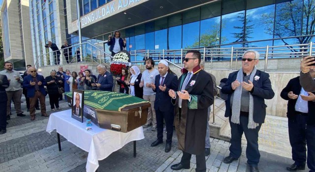 Hayatını kaybeden avukat için tören düzenlendi