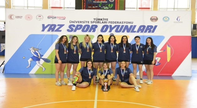 Hentbol Kadınlar Süper Liginde şampiyon Anadolu Üniversitesi