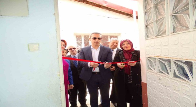 Hisarcıkta giyim kursu yıl sonu sergisi