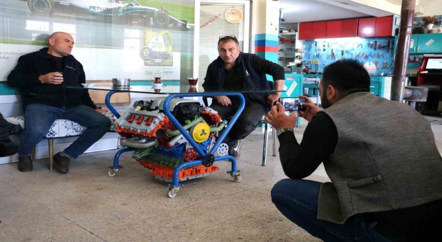 Hurdayı sanata dönüştürdü, yaptığı tasarımlar dikkat çekiyor