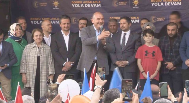 İçişleri Bakanı Soylu: “Irakın kuzeyinde teröristleri etkisiz hale getirdiğimizde Amerikan askerleri koşa koşa taziye veriyorlardı”