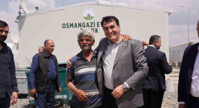 İslahiyedeki Osmangazi Evlerinde yüzler gülüyor