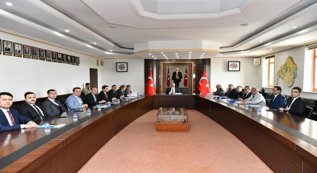 Ispartada seçim güvenliği toplantısı yapıldı