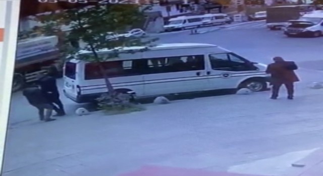 İstanbulda hakimin omzuna tutunan adamı vurduğu anlar kamerada
