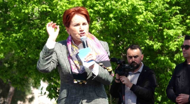İYİ Parti Genel Başkanı Akşener, Çanakkalede vatandaşlara seslendi