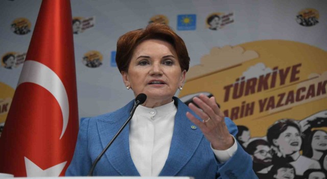 İYİ Parti Genel Başkanı Akşener: Kılıçdaroğlunun kazanması için elimizden geleni yapacağız
