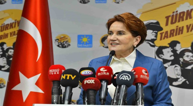 İYİ Parti lideri Meral Akşener: “Millet iradesi başımızın tacıdır”