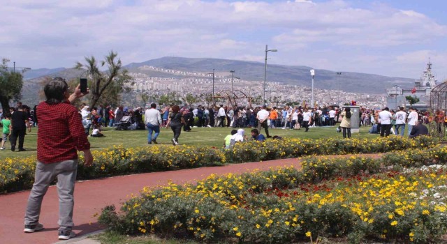 İzmirde bahar havası