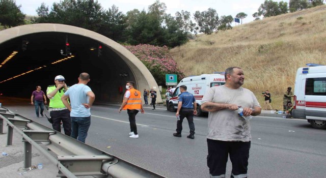 İzmirde otoyol tünelindeki yangında yaralı sayısı 25e yükseldi