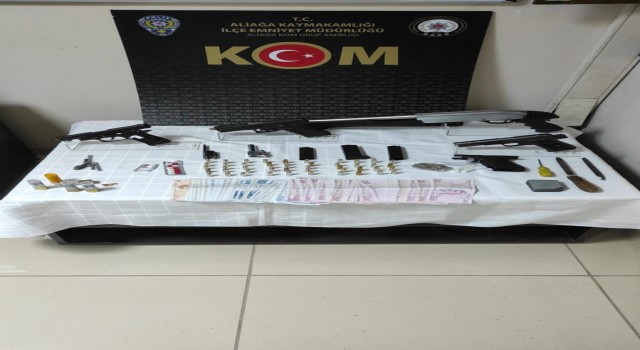 İzmirde silah imalatı ve ticareti yapan kişi tutuklandı