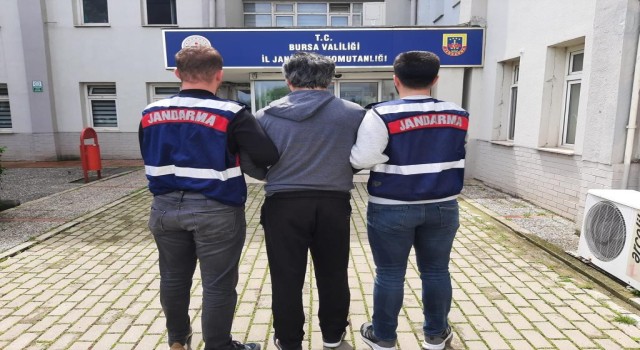 Jandarma, 45 yıl kesinleşmiş hapis cezası olan şahsı kıskıvrak yakaladı
