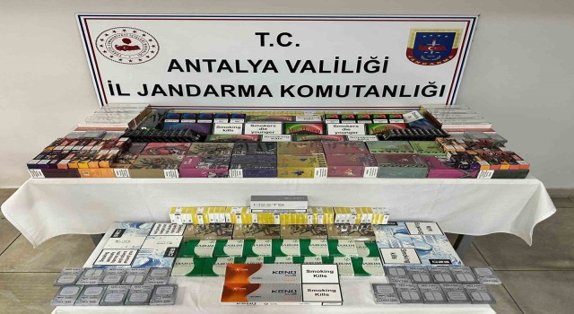 Jandarmadan kaçak ve elektronik sigara operasyonu