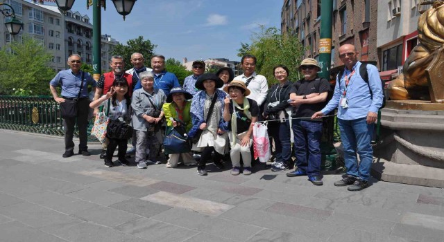 Japon turistler Eskişehiri çok sevdi