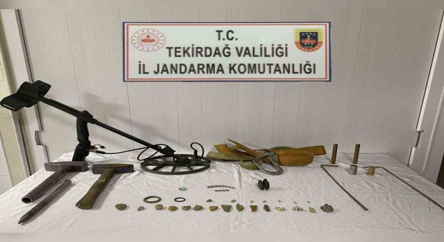 Kaçak kazı yapan 6 kişi yakalandı