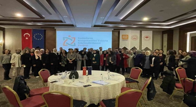 ‘Kadınların Kooperatifler Yoluyla Güçlendirilmesi projesi tanıtım toplantısı yapıldı