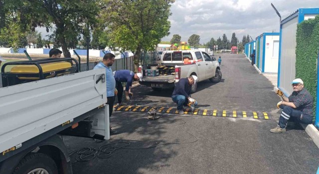 Kahramanmaraşta trafik güvenliği için sahada çalışmalar yapılıyor