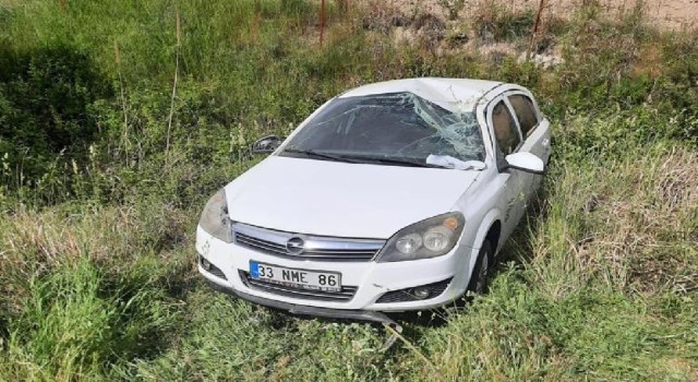Kahtada otomobil şarampole yuvarlandı: 4 yaralı