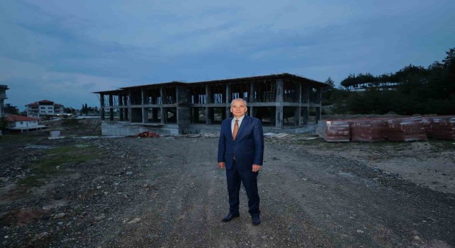 Kaleye yeni meydan, jandarmaya yeni bina kazandırıldı