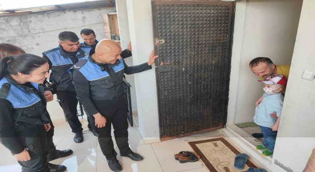 Kardeşinden ilik nakli yapılan küçük Bilale polisten sürpriz
