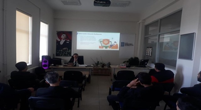 Karsta yükümlülere seminer verildi