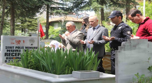 Kastamonu Emniyet Müdürlüğü şehit memurunu Havzada andı