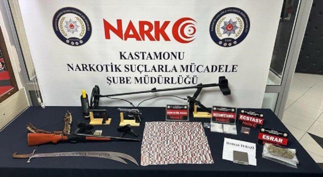 Kastamonuda uyuşturucu operasyonu: 2 tutuklama