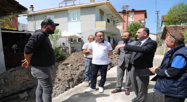 Kavakta doğalgaz çalışmaları son aşamada