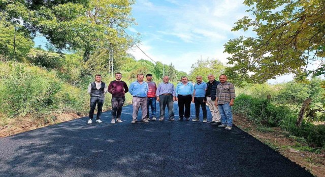 Kaynarcada o mahalleye 5 kilometrelik sıcak asfalt
