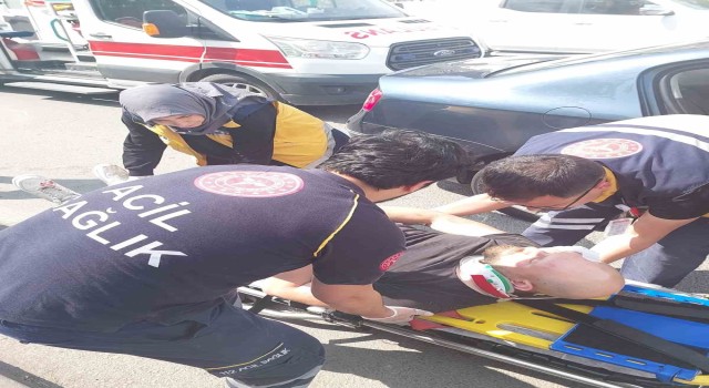 Kdz. Ereğlide trafik kazası: 1 yaralı